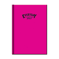 Denný diár A5 Everyday COLORS cyklámenový 2027
