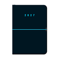 Týždenný diár A5 CAPRI Čierny 2027