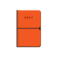 Mini diár A6 CAPRI oranžový 2027