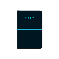 Mini diár A6 CAPRI čierny 2027