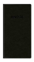 Minidiár mesačný 2027 - čierny