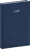 NOTIQUE Denný diár Balakon 2027, tmavomodrý, 15 x 21 cm