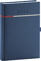 Denný diár Tomy modro–červený, 2024 15 × 21 cm