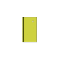 Mini diár A6 PRINT Neon žltý 2024