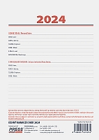 Denný diár Manager 2024 - zelený 1