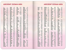 Školský diár Ružové pruhy (september 2023 – december 2024), 9,8 × 14,5 cm 3