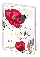 Týždenný diár B6 Lyra design 1-5 2