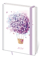 Týždenný diár B6 Lyra design 1-5 s gumičkou 5