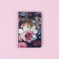 18-mesačný diár Petito – Kvety 2024/2025, 11 × 17 cm 7