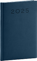 Týždenný diár Aprint Neo 2025, modrý, 15 × 21 cm