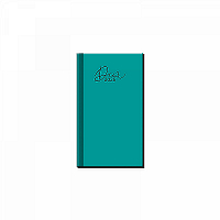 Mini diár A6 - COLORS zelenomodrý 2025
