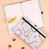 Týždenný nedatovaný diár My Bulelt Planner, 13 × 21 cm CZ/SK 5