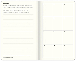 Nedatovaný plánovač Note to self, 5 mínut denne, 13 × 21 cm 2
