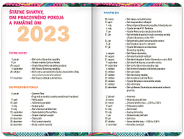 Školský diár Fresh (september 2023 – december 2024), 9,8 × 14,5 cm 4