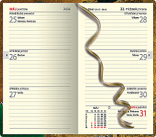 Mini diár A6 ART MUCHA 2026 1