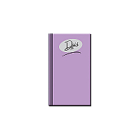 Mini diár A6 COLORS fialový 2026 3