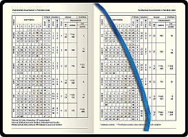 Denný diár A5 ELASTIC blue 2026 4