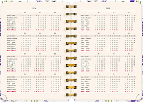 NOTIQUE Špirálový 18-mesačný diár Petito – Levanduľa 2026/2027, 13 x 18 cm 2