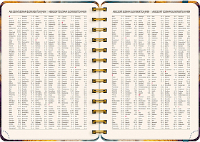 NOTIQUE Špirálový 18-mesačný diár Petito – Farebný achát 2026/2027, 13 x 18 cm 6