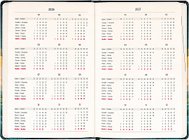 NOTIQUE 18-mesačný diár Petito – Spiaca líška 2026/2027, 11 x 16 cm 2