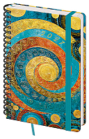 Týždenný diár A5 Twin s poznámkami Spiral