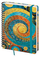 Týždenný diár B6 Twin Spiral