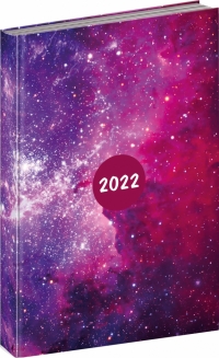 Denný diár Cambio Fun 2022, Galaxy, 15 × 21 cm