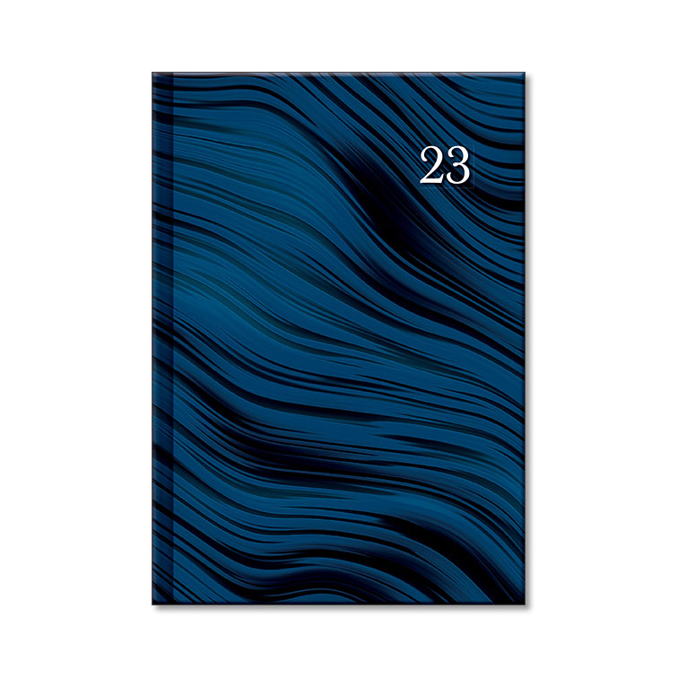Denný diár A5 – PRINT Blue 2023