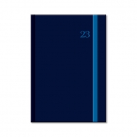 Denný diár A5 – VERTICAL Blue 2023