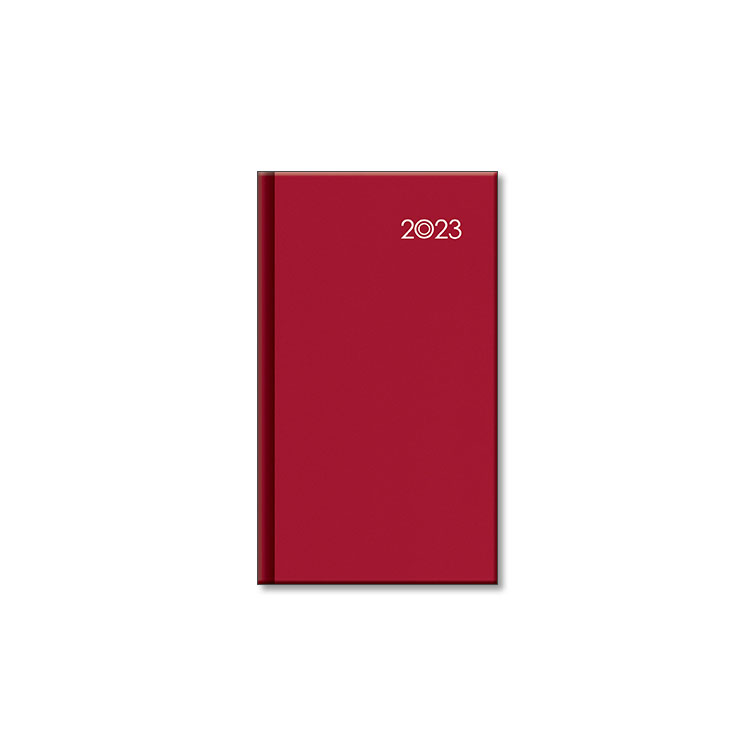 Mini diár A6 – FALCON červený 2023
