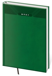 Denný diár A5 Print zelený