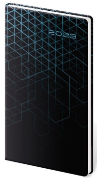 Vreckový diár Vario Blue design