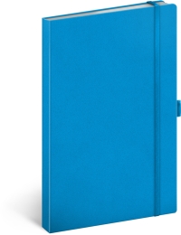 Notes Modrý, bodkovaný, 13 × 21 cm